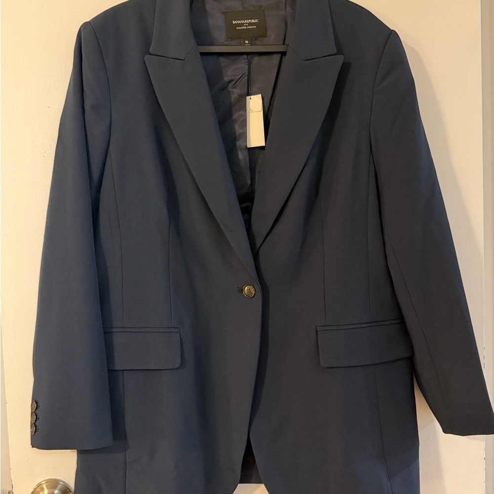 Banana Republic Factory Classic Blue Blazer